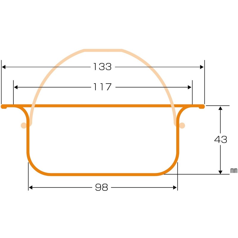 SANEI Sink Drain Basket, Anti-Slime, 5.3 inches (135 mm), Copper,