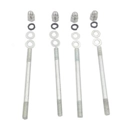 ntnmotorcycle 2 Sets M8 Double Ended Bolts -Engine Motor Kit 66cc/80cc Gas Motorized Bicycle