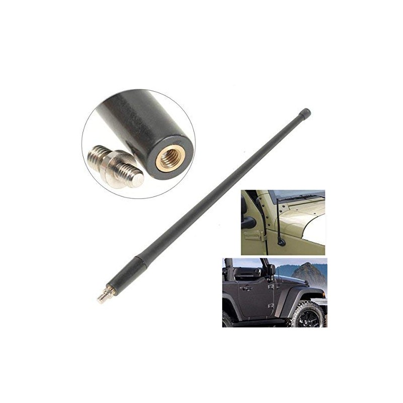 C-FUNN Black 13 Inch FM Am Signal Antenna Antenna for