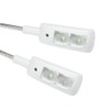 Dual Mighty Bright LED Light for Music Sheet Stands White