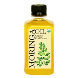 DAANA Organic Moringa Oil for Skin: Extra Virgin, Cold Pressed (12 Fl Oz)