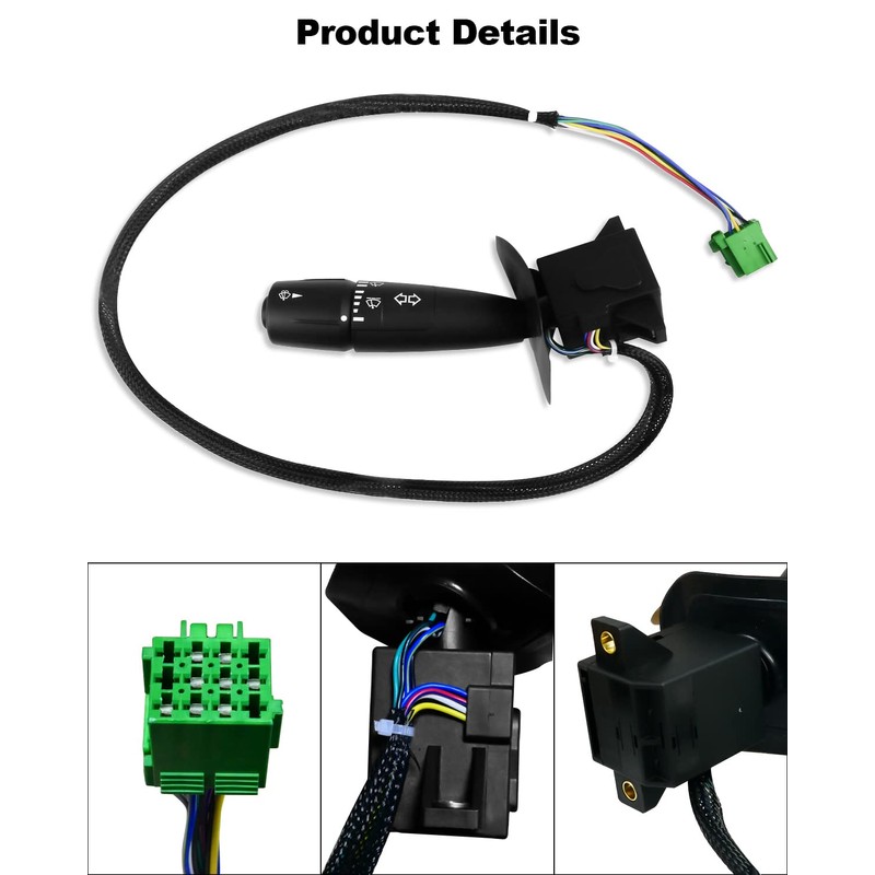 Turn Signal Switch with 8 Wire Fit for Kenworth and
