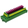 DC Power Fuse Distribution Strip Module (12 Position, Screw Mount)