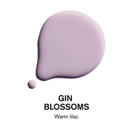 BACKDROP | Premium Interior Paint | Large Adhesive Paint Swatch | GIN BLOSSOMS - Warm Lilac | 12" x 12" Color Sample