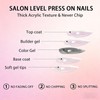 Colorful Press on Nails Almond Medium - Polka Dot Fake