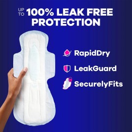 Always Maxi Pads with Wings, Size 5, Extra Heavy Overnight Protection, 36 Count