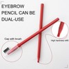 5PCS Peel-Off Hard Brow Pencil –Waterproof Pre-Draw Eyebrow Mapping Pencils