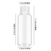 5 Pcs Travel Bottles Leak Proof Refillable Squeezable Travel Size