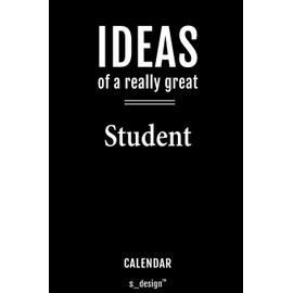 Calendar for Students / Student: Everlasting Calendar / Diary / Journal (365 Days / 3 Days per Page) for notes, journal writing, event planner, quotes & personal memories