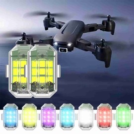 RGB Strobe Light Water Resistant Outdoor Colourful Ambient Lamp LED Drone Light with Remote Control