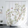 LIVETTY Shower Curtain Birds Shower Curtain 180 x 180cm Mould
