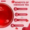 Hibiscus Tea Bags, Hibiscus Flower Herbal Tea - Rich in