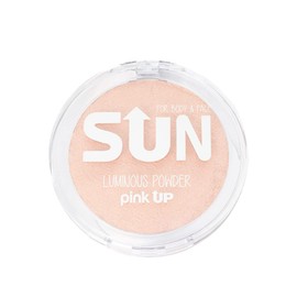 Pink Up - Luminous Powder - Iluminador en polvo compacto para cuerpo y rostro. Textura suave. (SHINE 08)
