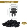 Pack of 50 Trim Clips Mounting Clips Suitable for Volkswagen,