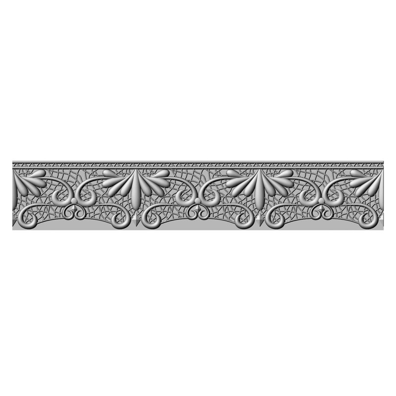 Sizzix 3-D Impresslits Embossing Folder Lace Border by Kath Breen,