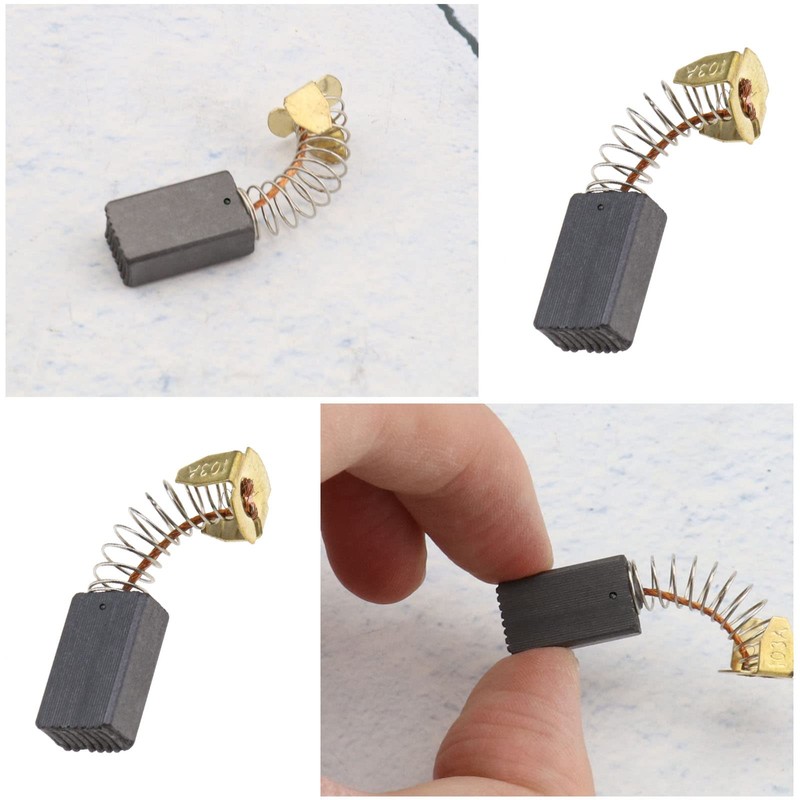 ECSiNG Angle Grinder Carbon Brushes Automatic Stop Function 6 x