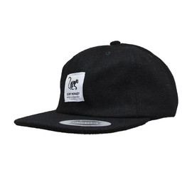 Surf Monkey Classic Wool Hats Unstructured Autumn Winter Hat, black
