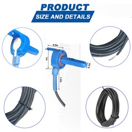 520272 Replacement Temperature Sensor Pool Thermometer Water Temp Sensor 10K-ohm Sensor20FT Cable