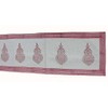 Handblock Print 70 x 12.5 inches Table Runner , 100%