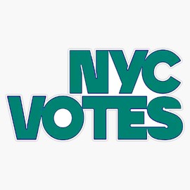NYC Vote New York Democrat America USA New York City Trump Politics Sticker Bumper Sticker Vinyl Decal 5"