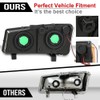 PIT66 LED DRL Headlight Assembly Compatible with Chevy Silverado Avalanche