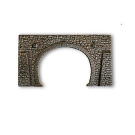 Noch 58248 Portal Stone Dbl TRK Gray H0 Scale Model Kit