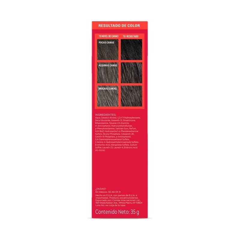 Just For Men Ultra, Tinte para Canas Castaño Negro U50