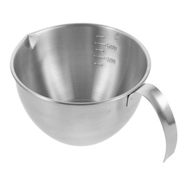 ABOOFAN Stainless Steel Bowl Container for Preparing Meals Mixing Bowl with Handle Bowls Preparing Deep Bowl Bowls for Cooking Preparing Stainless Steel