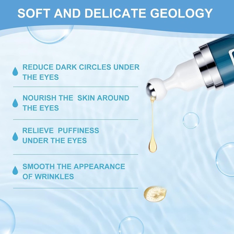 Caffeine Eye Cream for Dark Circles: Under Eye Cream Morning