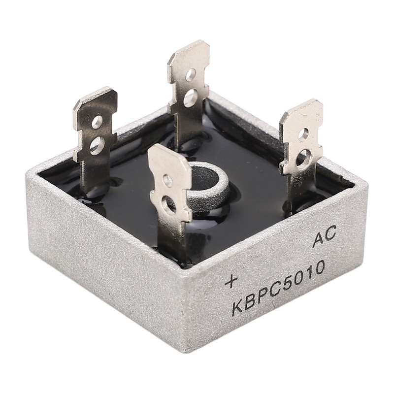 10Pcs 1000V 50A Single Phase Diode Bridge Rectifier Excellent Cooling