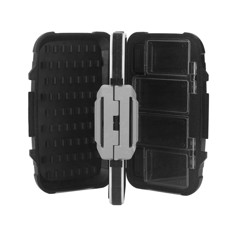 Thickened Multi Functional Fishing Tackle Box Double Opening 4 Sided