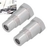 2Pcs Oxygen Sensor Adapter Welding Plug Engine Auxiliary with Filter