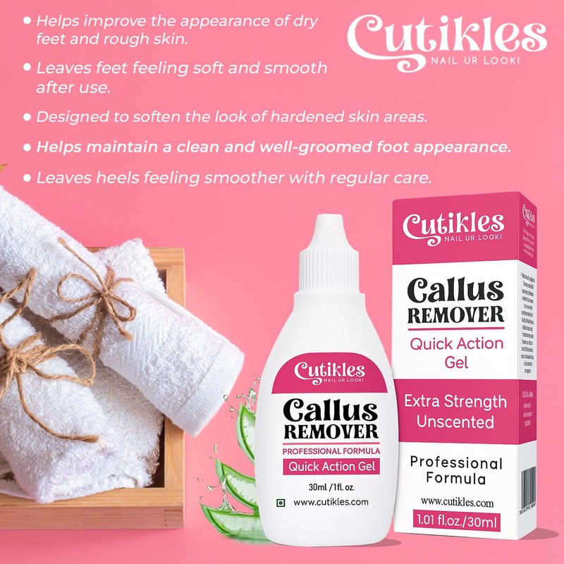 CUTIKLES CUTIKLES Professional Callus Remover Gel for Feet – Extra
