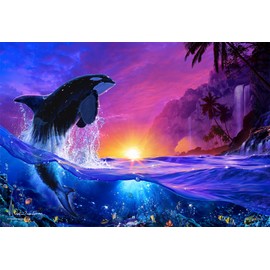 Yanoman 300 Piece Jigsaw Puzzle Lassen Shepherd of the Sea (10.2 x 15.0 inches (26 x 38 cm)