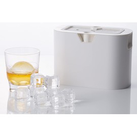 Clear ice ice maker ice drops round 60mm 1 piece cube 29mm 8 pieces