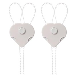 Dreambaby Cerraduras para Manijas de Gabinetes y Cajones, Correas de Seguridad para Muebles, Sistema de Liberación Multitáctil, 2 Piezas