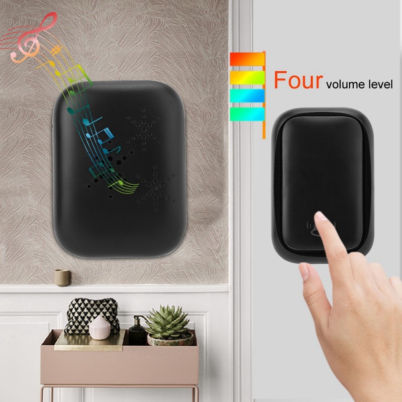 SelF Generating Power Wireless Smart Doorbell Waterproof Door Bell (2