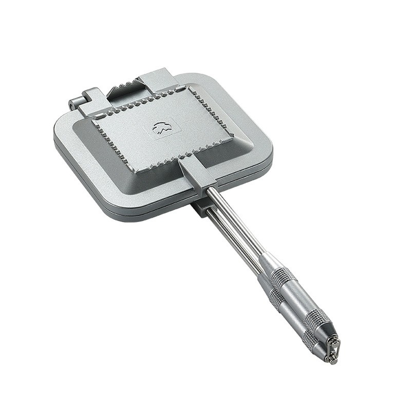 Outdoor Detachable Handle Muffin Sandwich Baking Pan Multifunctional Camping Picnic