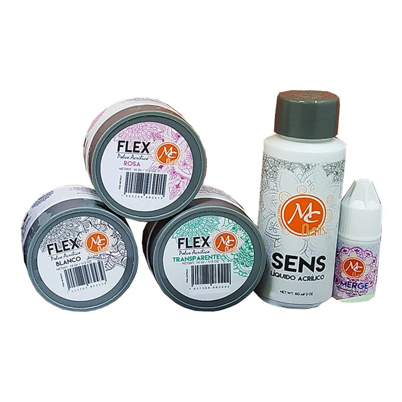 Mc Nails Kit Grande Para Uñas Acrilicas Mc Nails 21
