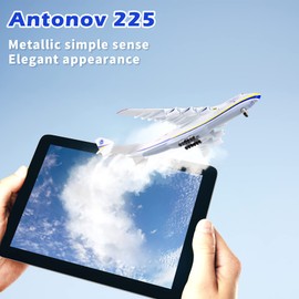 Lose Fun Park 1/400 Antonov 225 Model Airplane Diecast Airplane Model Plane for Adults Collection Office Desktop Decoration Birthday Gift