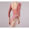 Pro Dance PLL012BA Women's Floral Print Long Sleeve Ballet Leotard,