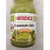 HERDEZ Medium Guacamole Salsa Large Jar Avocado Dip Sauce -