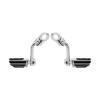 TCMT Adjustable Long Highway 1-1/4" 1.25" Bars Foot Pegs Fit