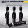 HORUSDY Automatic Tire Deflator Kit 10-30 PSI, Offroad Tyre Pressure