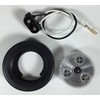 6 PACK OF LONG HAUL CLEAR/CLEAR CLEAR/WHITE LED 2" ROUND