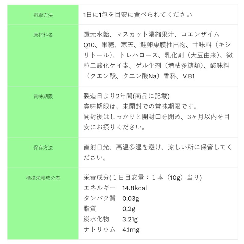 ピュアヘルス コエンザイムQ10ゼリー 8本入り マスカット味コエンザイムQ10 200mg配合 海洋性プラセンタ様物質（マリンプラセンタ）を配合 飲みやすい 持ち運びOK pure health