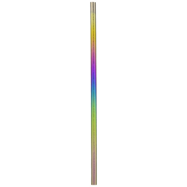 Horie Muddler Rainbow Diameter 0.2 x 7.6 inches (6 x 192 mm), Horie Titanium Strings (Titanium Straws), Rainbow TST450R