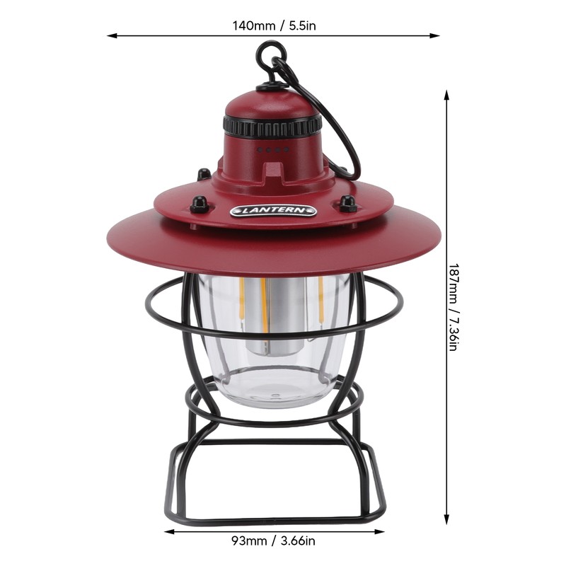 LED Camping Lamp Lantern Tent Lamp Searchlight Multifunctional Outdoor Portable
