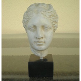 Hand Made Hygieia - Goddess of Healing, Healing and Wellbeing - Magnesite Bust - White