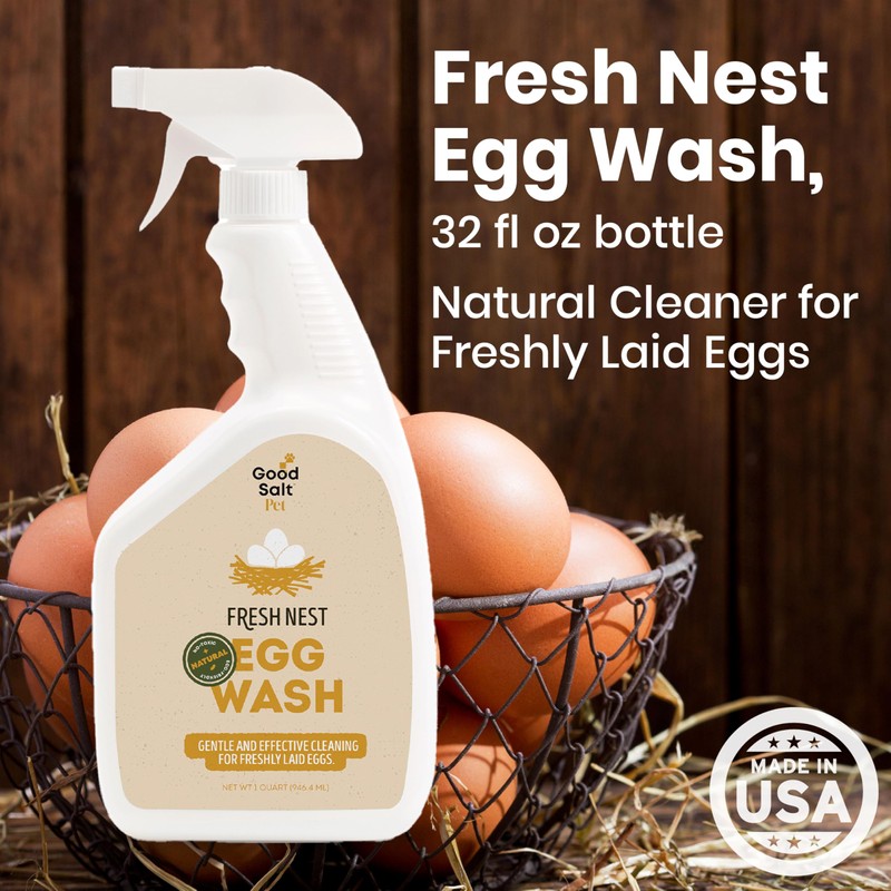 Good Salt Pet Fresh Nest Egg Wash Spray, Natural Cleaner